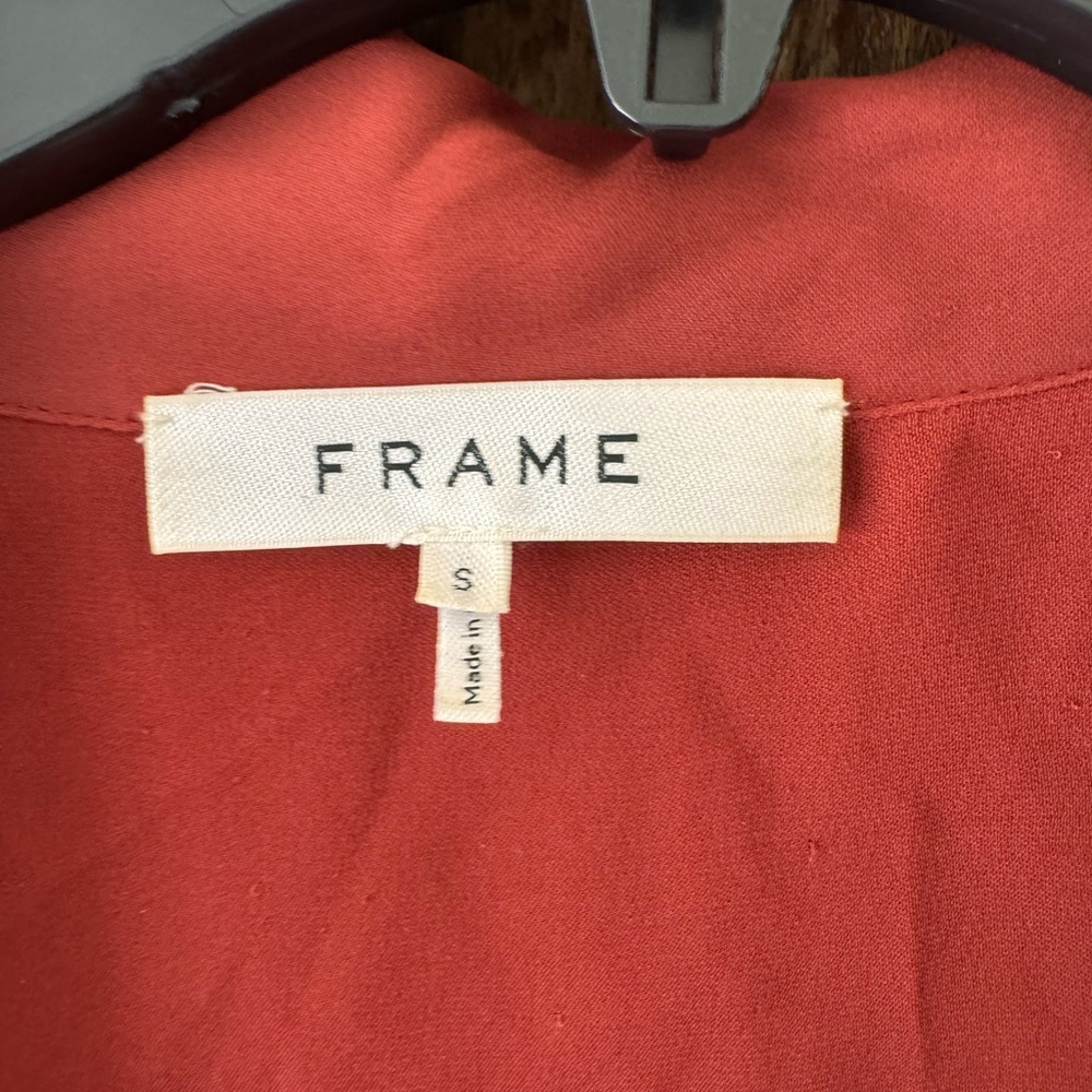 Frame Denim Red Top - Picture 2 of 3